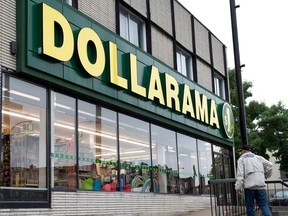 Dollarama Inc saw a 10% increase in sales.