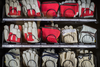 Vending machines scattered around the office buildings provide equipment for workers — essentials from safety goggles to earplugs.