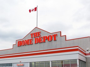 The Home Depot store locations in Canada