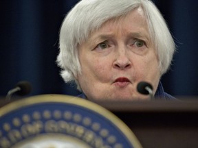 Janet Yellen, chair of the U.S. Federal Reserve, will speak at a news conference following the Federal Open Market Committee meeting today.