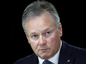 Stephen Poloz stopped short of predicting the Bank of Canada’s next move.