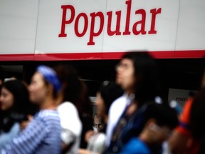 Banco Popular Espanol SA was ordered to be sold this week after the ECB determined it was likely to fail.