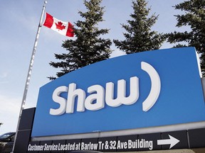 Shaw Communications Inc said profit was boosted by wireless subscriber gains even as it spent heavily to build up the business.