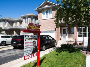 Houses For Sale As Toronto Real Estate Bidding Wars Turn to Buyers' Remorse
