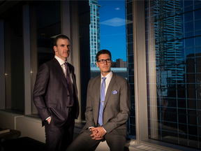 Westcourt Capital Corp. chief executive David Kaufman, left, and newly appointed president Robert Janson at their Toronto headquarters.