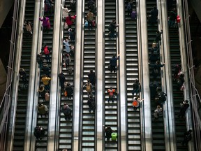 Once a trademark owned by the Otis Elevator Co., the term escalator has be appropriated by society as a generic term.