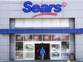 A Sears Canada outlet is seen Tuesday, June 13, 2017 in Saint-Eustache, Quebec. Dozens of Sears stores slated for closure begin liquidation sales Friday, but bargain-hunters would be wise to temper expectations, say industry experts. THE CANADIAN PRESS/Ryan Remiorz