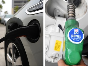 Electric cords are not going to replace gas pumps anytime soon, but the mania over electric vehicles is clouding the future for oil investment.