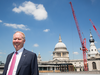 Bill Downe, CEO of Bank of Montreal, with St Paul’s Cathedral in the background, was in London recently to celebrate the 200th anniversary of the bank.