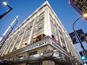 The Hudson's Bay Co. store in downtown Vancouver. An activist investor wants the retailer to cash in on its vast real estate holdings.