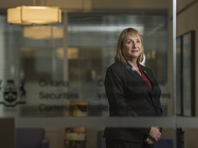 Maureen Jensen is the CEO and chair of the Ontario Securities Commission, which regulates capital markets in the province.