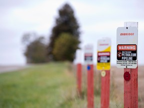 Enbridge’s Line 9 oil pipeline runs between Sarnia, Ontario, and Montreal, through what the Chippewas regard as their traditional territory.