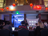 Some of Netflix’s employees prepare for the global launch of Iron Fist inside the ‘war room’ in March while watching the countdown clock.