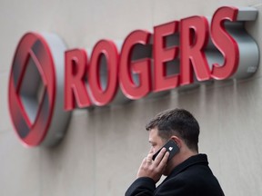 Rogers Communications is reporting a 35 per cent increase in profit.