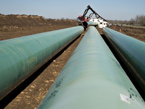 Construction Along The Keystone Pipeline