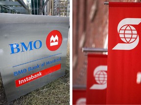 Bank of Montreal and Bank of Nova Scotia both reported earnings Tuesday.