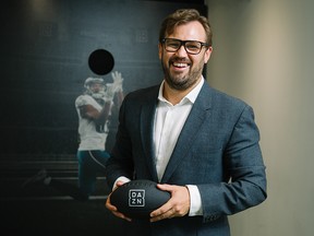 James Rushton, CEO of DAZN, a sports streaming service