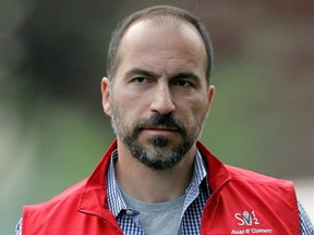 Two people briefed on the matter said Sunday that Expedia CEO Dara Khosrowshahi has been named CEO of ride-hailing giant Uber Technologies Inc.