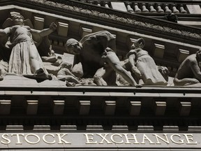 FILE - This July 15, 2013, file photo, shows the New York Stock Exchange. Stocks are opening higher, Friday, Aug. 25, 2017, with technology companies, banks and industrial companies making some of the largest gains. (AP Photo/Mark Lennihan, File)