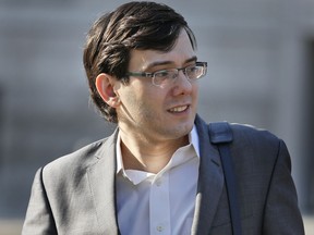 Martin Shkreli arrives to federal court in New York, Thursday, Aug. 3, 2017. Jurors are starting their fourth day of deliberations at the federal securities fraud trial of the former pharmaceutical company CEO. (AP Photo/Seth Wenig)