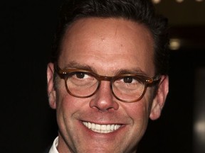 FILE - In this April 19, 2017, file photo, James Murdoch attends the National Geographic 2017 "Further Front" network upfront at Jazz at Lincoln Center's Frederick P. Rose Hall in New York. In a personal email to friends made public Aug. 17, 2017, Murdoch denounced racism and terrorists while expressing concern over President Donald Trump's reaction to the violence in Charlottesville, Virginia, last weekend. (Photo by Andy Kropa/Invision/AP, File)