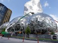 The Amazon campus in Seattle.