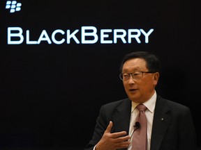 John Chen, chief executive officer of BlackBerry Ltd.