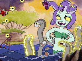 Cuphead is a devilishly hard run 'n' gun action game, but your reward for beating each of its fiendish bosses is to experience more of its extraordinary classical animation.