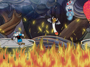 Cuphead has been four years in the making, with more than a dozen classically trained animation artists working to recreate the look and feel of vintage Disney and Fleischer Studios shorts.