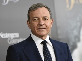 FILE - In this Monday, March 13, 2017, file photo, The Walt Disney Company CEO Robert Iger attends a special screening of Disney's "Beauty and the Beast" at Alice Tully Hall in New York. Disney is adding more firepower to the kids streaming service expected in 2019. Iger said its Star Wars and Marvel comic-book movies will be included in the service as well as Disney and Pixar movies and TV shows. In the U.S., that will be the only way to stream those films on demand. (Photo by Evan Agostini/Invision/AP, File)