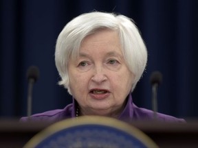 U.S. Federal Reserve chair Janet Yellen