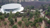 An aerial view of the Steve Jobs Theater, taken from a YouTube video by Duncan Sinfield.