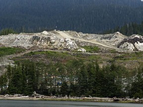 Bish Cove, Douglas Channel at Kitimat where the Chevron project is located.