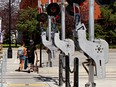 Pedestrian walkways cross Metro Line's NAIT LRT Station in Edmonton, where Thales Rail Signalling Solutions has one of its signalling system.