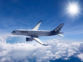 The CSeries benefits from a new type of efficient engine.