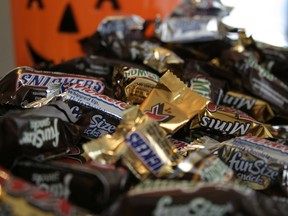 Luckily for Halloween revelers, in the four-week period ended Oct. 8, average retail unit prices for chocolate were down 7.3 percent from the prior period