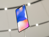 The Apple iPhone X is displayed during an event at the Steve Jobs Theater in Cupertino, California