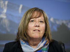 Marg McCuaig-Boyd, Alberta's Energy Minister.