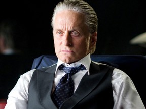 Michael Douglas as Gordon Gekko in the movie Wall Street.