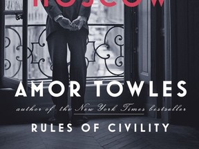 This image released by Viking shows "A Gentleman in Moscow," by Amor Towles. First released in September 2016, Towles' lyrical narrative has become one of this year's top word of mouth successes. It has sold more than 800,000 copies and remains in the top 100 on Amazon.com. (Viking via AP)
