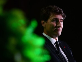 Prime Minister Justin Trudeau takes part in a conversation with Pattie Sellers of Fortune as he attends the Fortune Most Powerful Women Summit and Gala in Washington, D.C., on Tuesday, Oct. 10, 2017. THE CANADIAN PRESS/Sean Kilpatrick