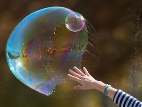 Bitcoin looks a lot like a bubble. But don't count on it to burst just yet.