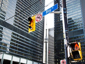 Employment in Toronto's financial-services sector has surged over 10 years while major U.S. banking centres saw jobs disappear.