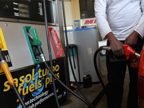 a Sasol Ltd. gas station in Johannesburg, South Africa.