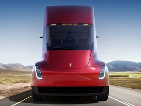 Musk vowed the Tesla Semi would haul an unprecedented 80,000 pounds for 500 miles on a single charge, then recharge 400 miles of range in 30 minutes.