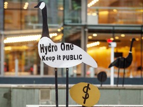 There has been large public backlash to the provincial privatization of Hydro One.