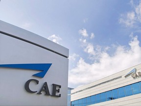 CAE corporate headquarters are shown in Montreal, Wednesday, August 10, 2016. THE CANADIAN PRESS/Graham Hughes