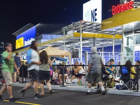 Crowds began lining up outside the Dartmouth Crossing location at 4 p.m. on the day before the Swedish furniture giant debuted its first store in Atlantic Canada.