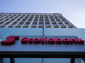 Scotiabank is the first Canadian lender to report fiscal fourth-quarter earnings and may be a harbinger for how the country's other large banks fare on the domestic front.