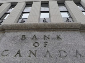 The Bank of Canada in Ottawa.